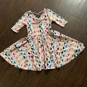 🔸🔺🔹 3/4 dot dot smile dress 🔸🔻🔹